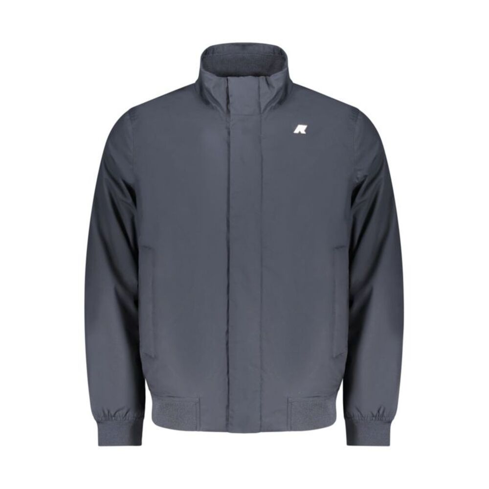 K-WAY Blue Polyester Men's Men's Jacket